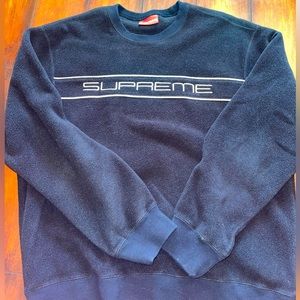 Supreme Polartec crewneck